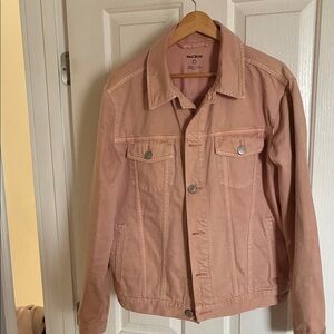 PacSun Men's Dusty Rose Shirt Jacket